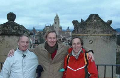 Two Cantebury profs with Richard