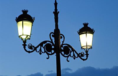 Street Lamp Against the Sky